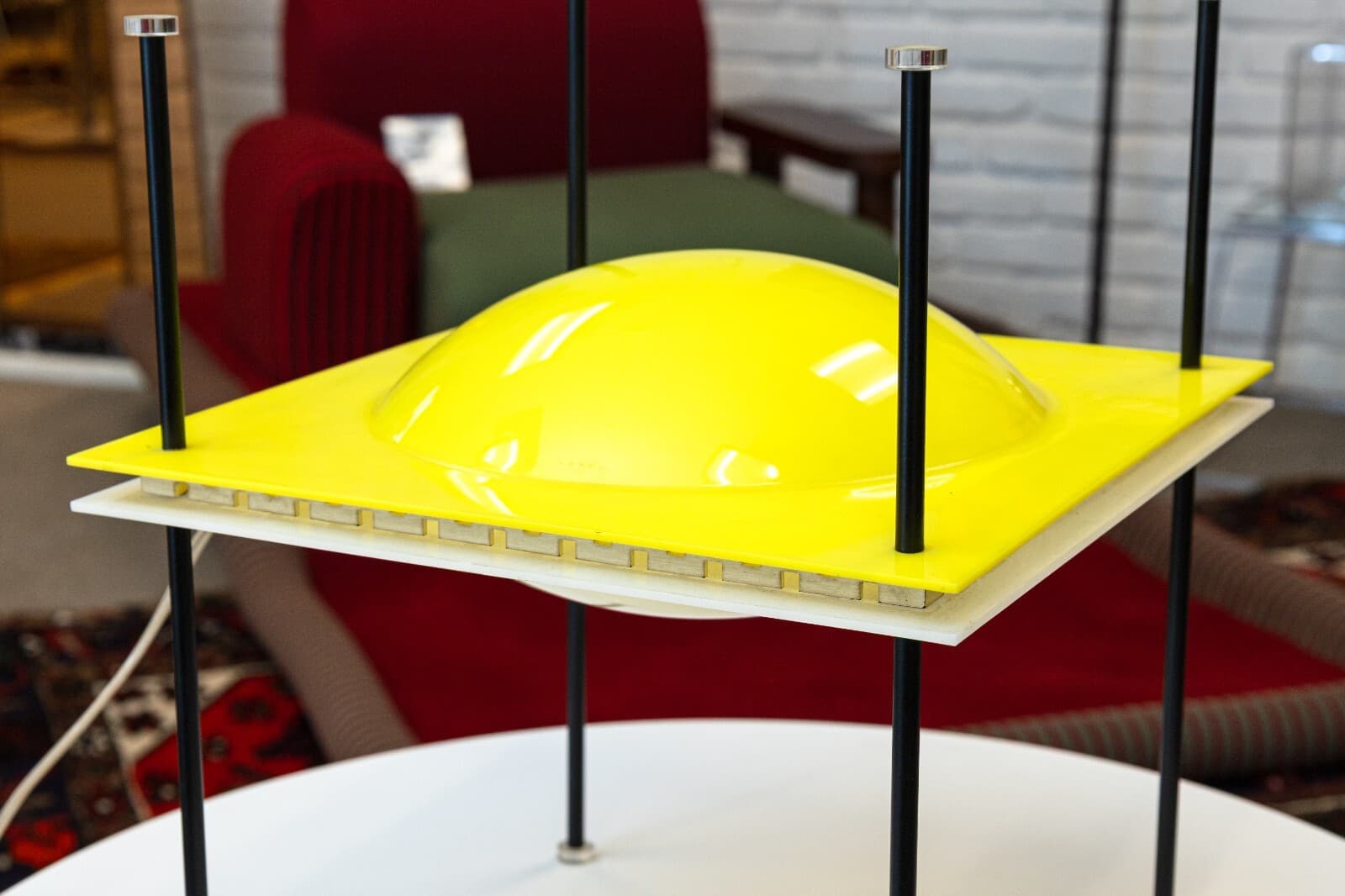 Ettore Sottsass UFO Lamp Arredoluce Italy 1957 Postmodern Space Age Design - Thumbnail 5