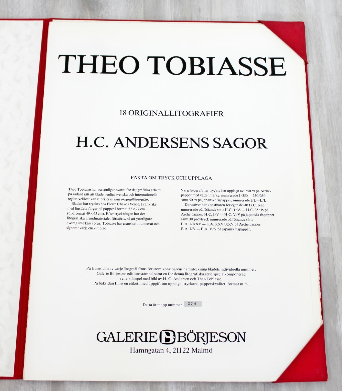 Mid Century Modern Theo Tobiasse Steadfast Soldier Litho 224/350 H.C Anderson - Thumbnail 7