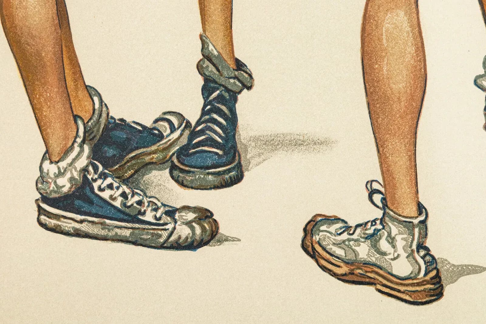 Norman Rockwell Sports Portfolio (Basketball) Signed Lithograph on Paper - Thumbnail 7