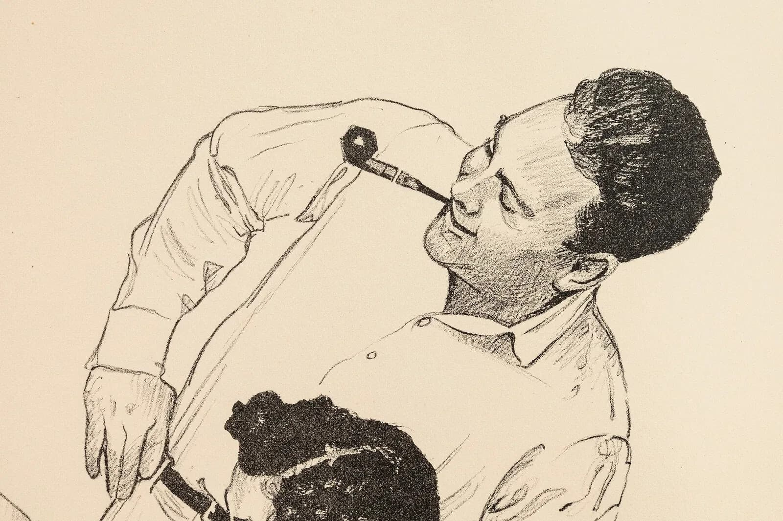 Norman Rockwell Debut American Family Portfolio Signed Lithograph on Paper - Thumbnail 4