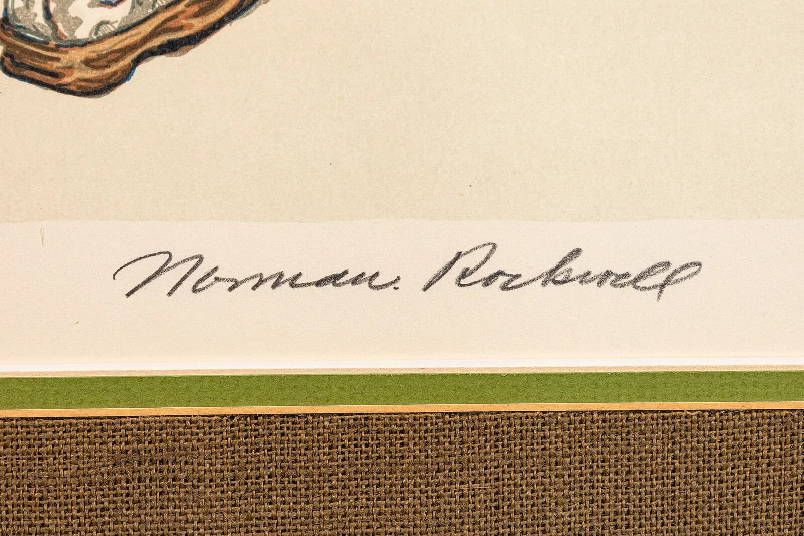 Norman Rockwell Sports Portfolio (Basketball) Signed Lithograph on Paper - Thumbnail 9