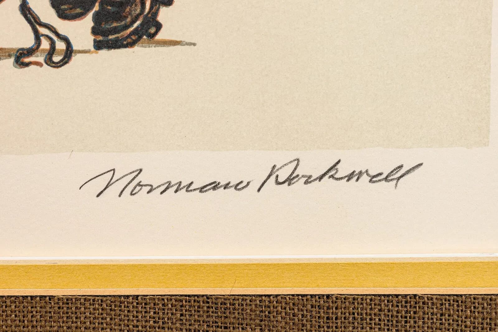 Norman Rockwell Sports Portfolio (Football) Signed Lithograph on Paper A/P - Thumbnail 8