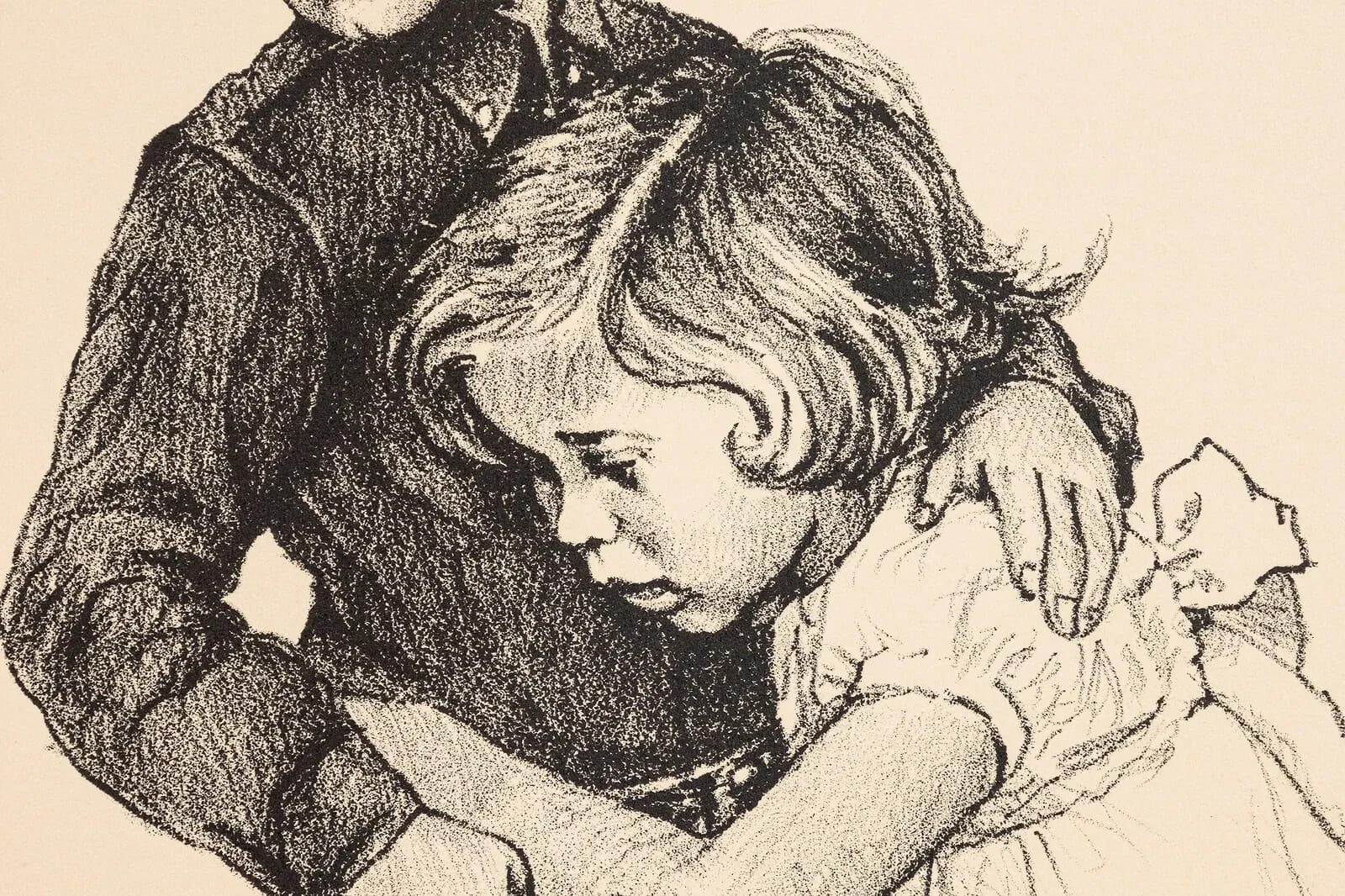 Norman Rockwell Save Me American Family Portfolio Signed Lithograph - Thumbnail 4