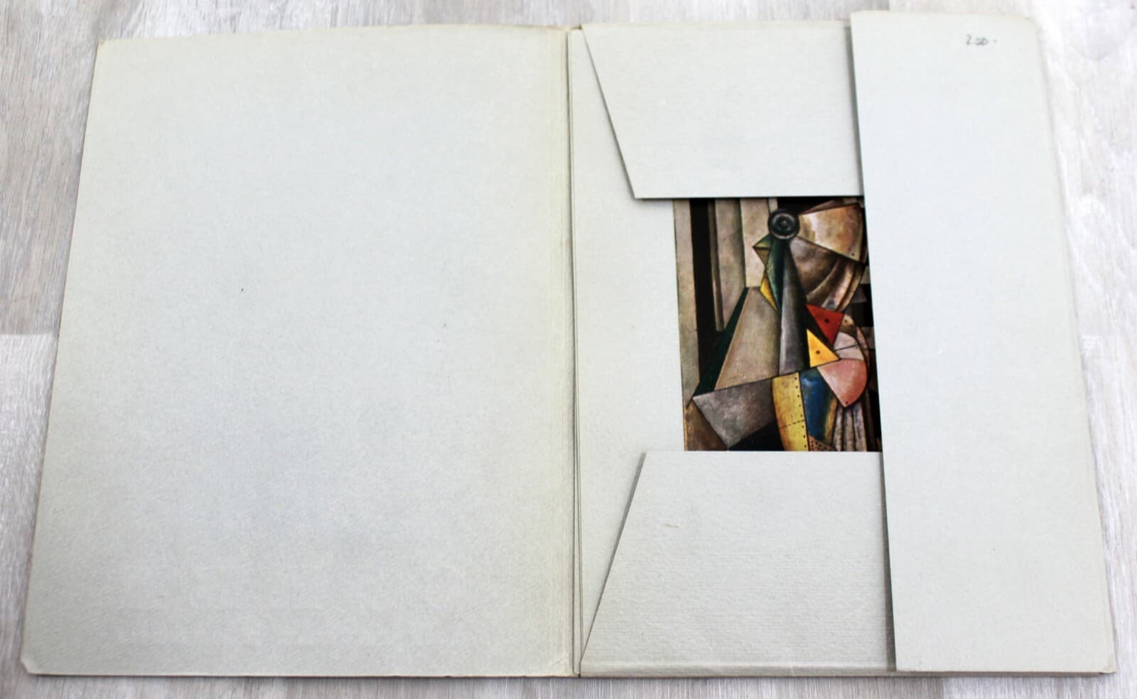 Early 20th Century Modern Carra Sei Tavole a Colori Paper Art Book Suite Lithos - Thumbnail 3