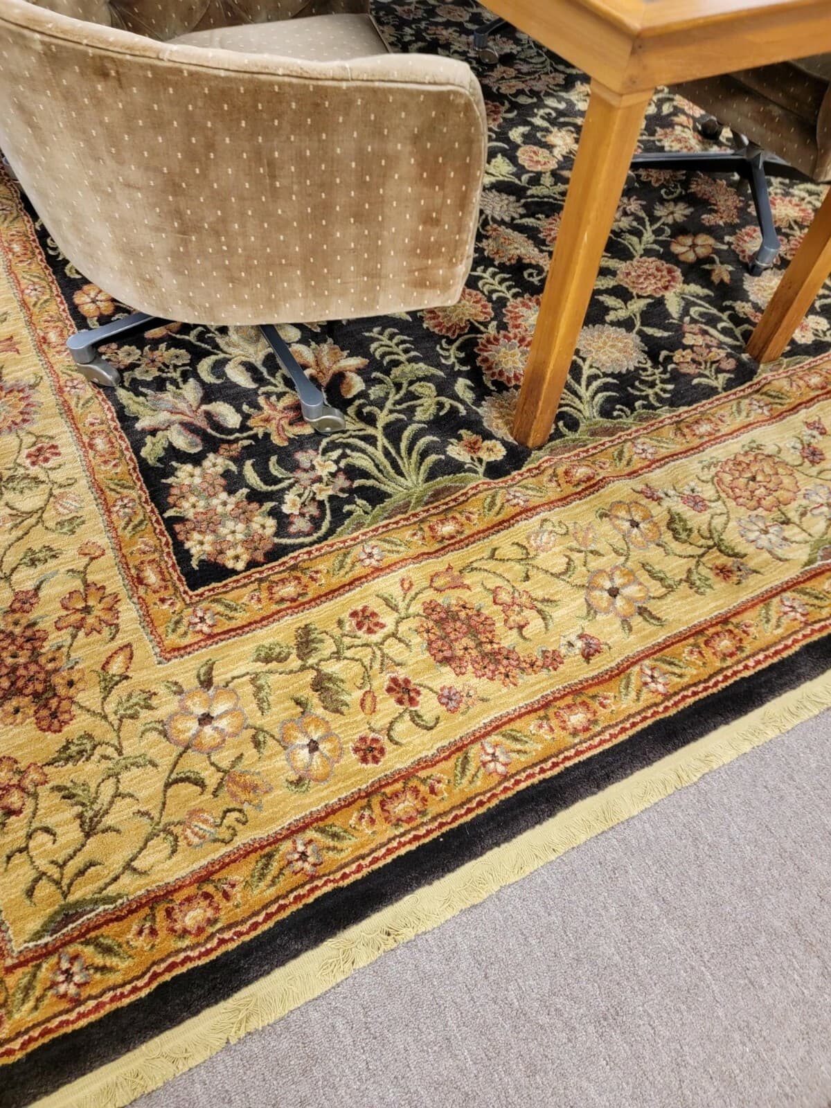Contemporary Traditional Massive Nylon Rectangular Area Rug Carpet Shaw - Thumbnail 9