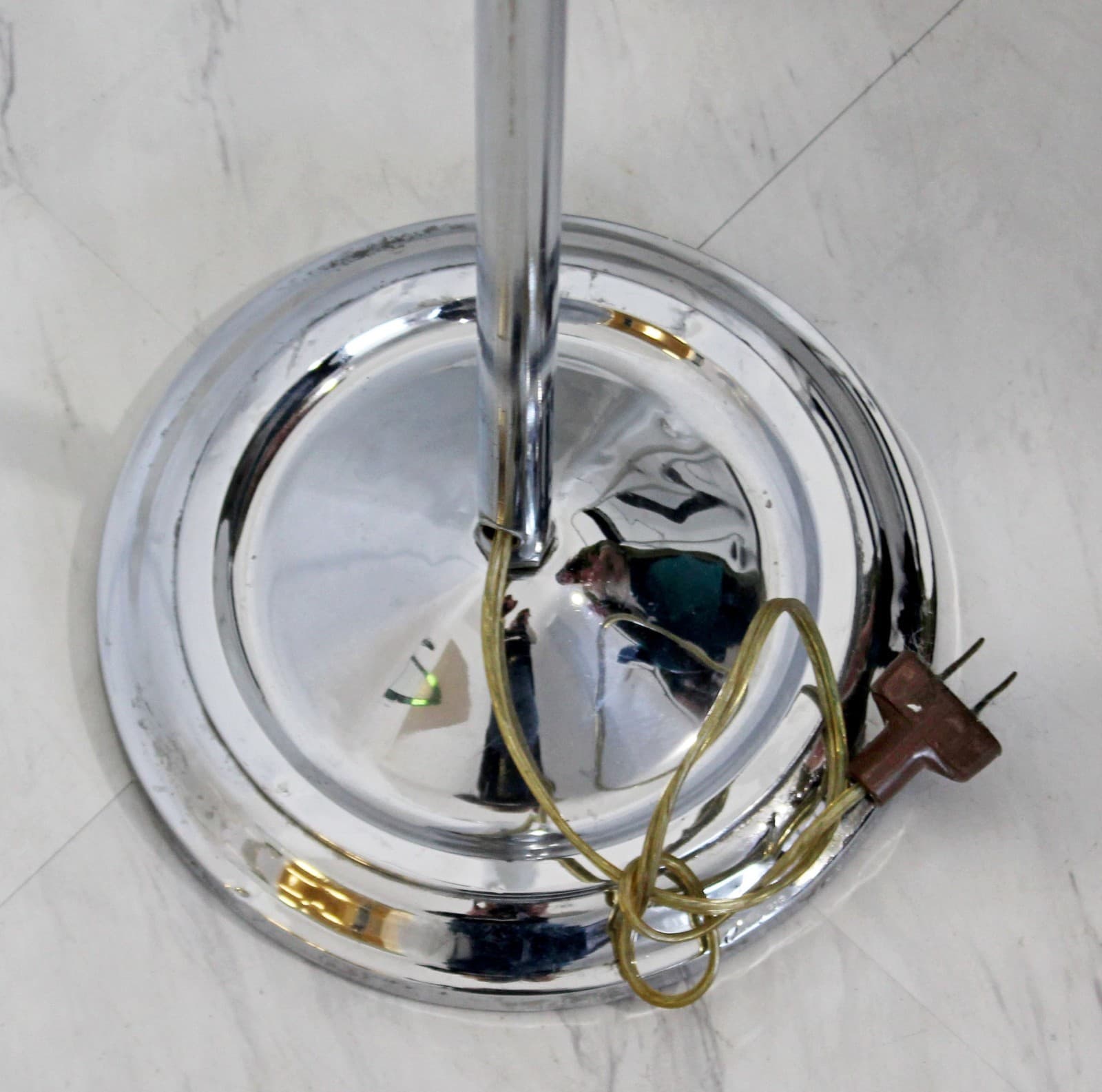 Mid Century Modern Faris Aluminum Adjustable Head Floor Lamp 1970s Sonneman Era - Thumbnail 5