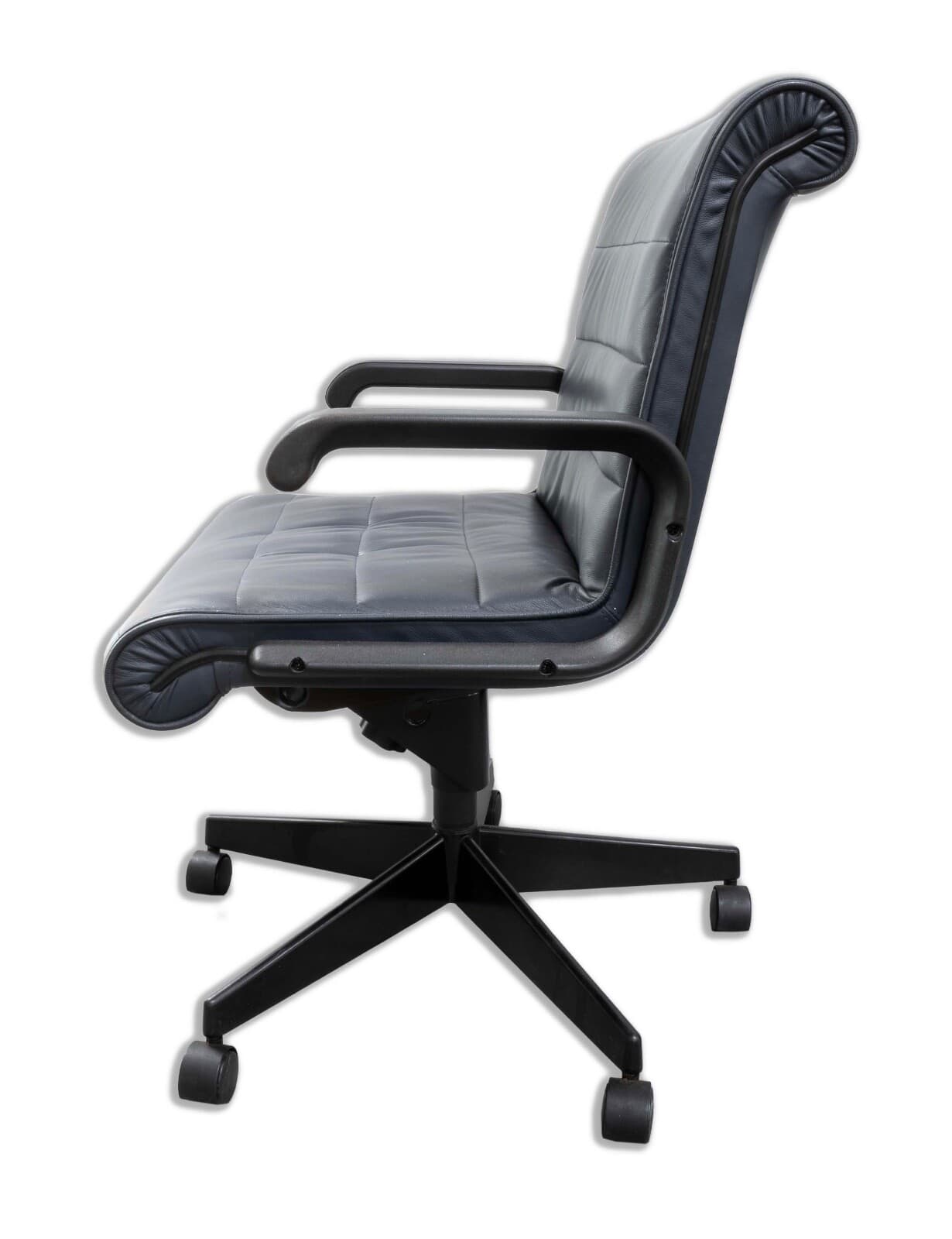 Richard Sapper Navy for Knoll Office Chair on Wheels - Thumbnail 4