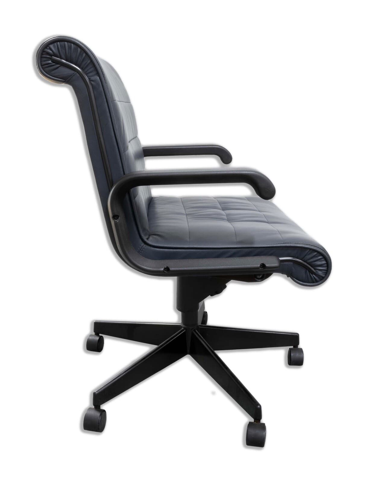 Richard Sapper Navy for Knoll Office Chair on Wheels - Thumbnail 2