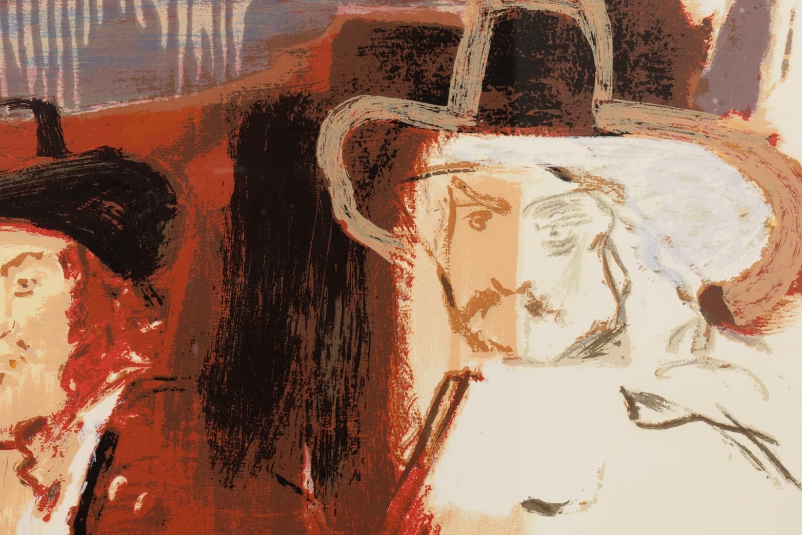 Larry Rivers - Dutch Masters (Presidents) 1991 Signed Screenprint on Paper 78/95 - Thumbnail 5
