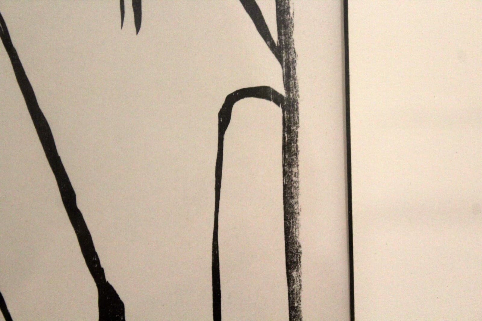 Leonard Baskin De Gheyn Modern Woodcut Signed 4/50 Framed 1970 - Thumbnail 6
