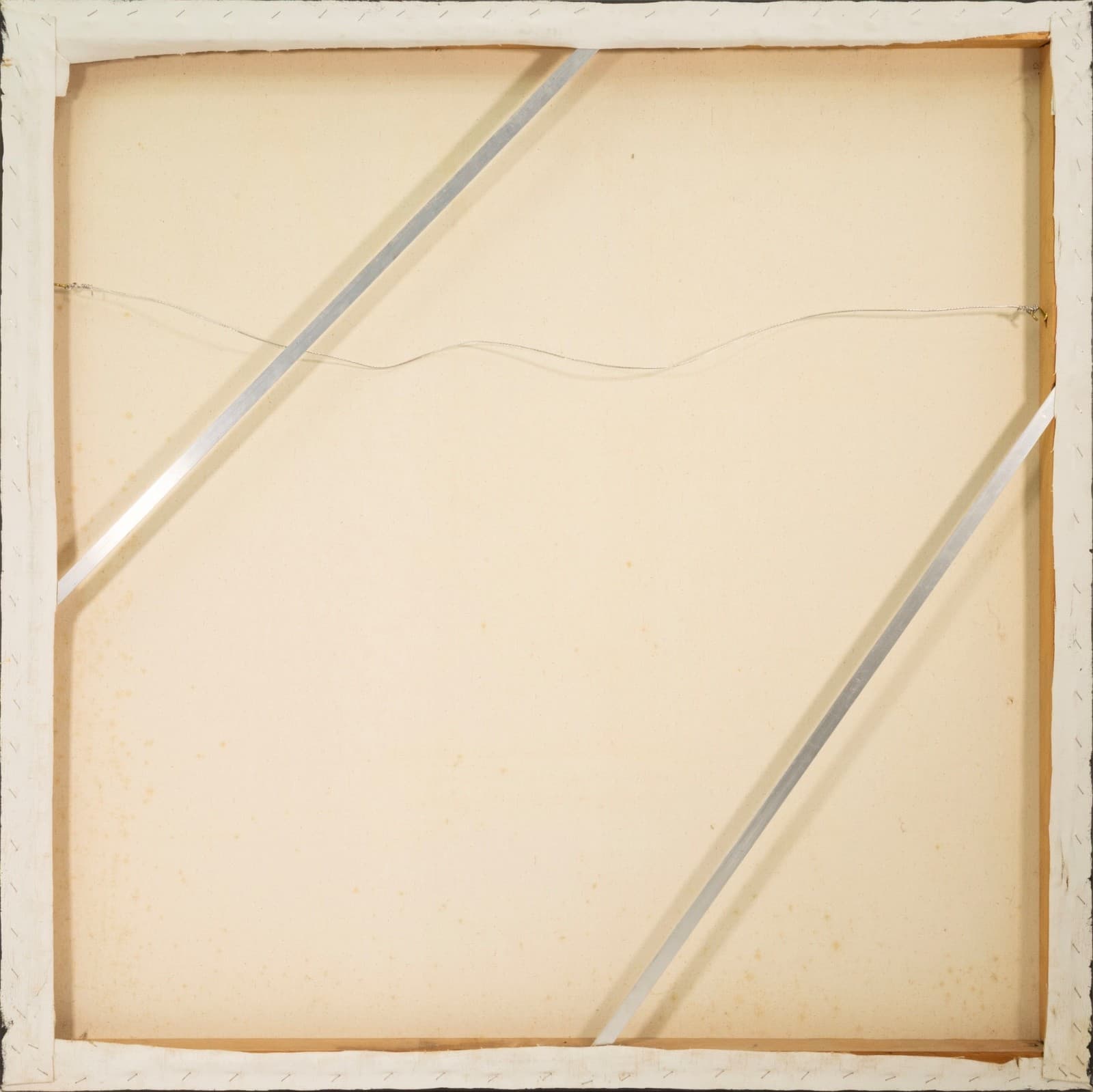 Karen Egren – Untitled 1983 Signed Acrylic on Canvas Memphis Postmodern Painting - Thumbnail 8