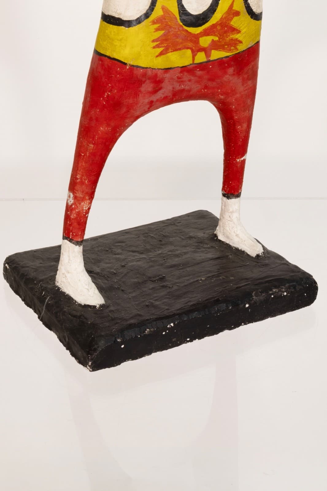 Vintage Mexican Folk Art - Lucha Libre Wrestlers Sculpture Hand-Painted Plaster - Thumbnail 7