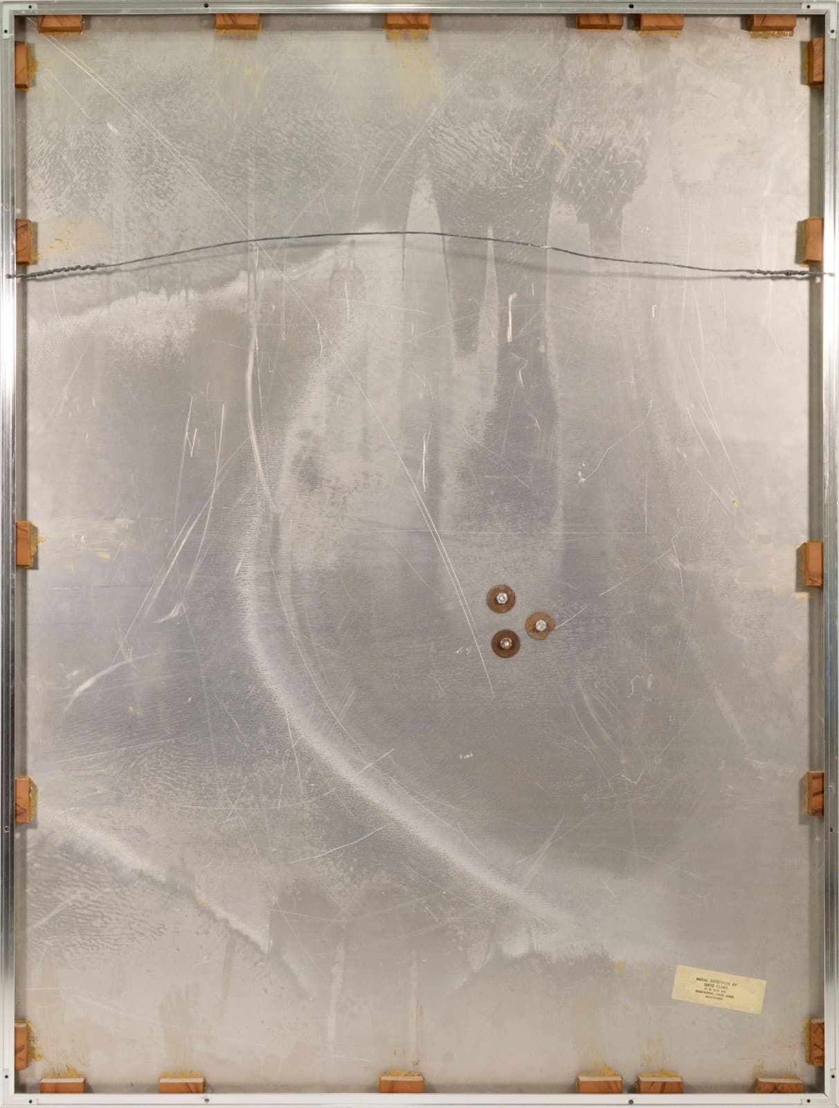Greg Clark – Brutalist, Mid-Century Modern Wall Sculpture Mixed-Metal Wall Art - Thumbnail 7