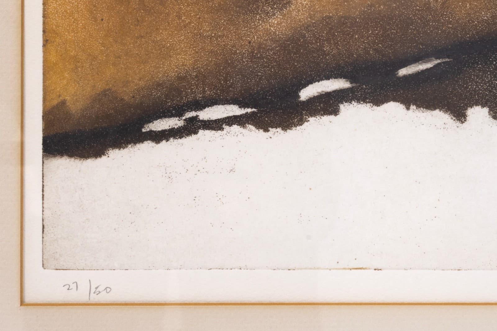 Allen Smutylo - Northern Grounds #4, 1985 Signed Etching 27/50 Modern Landscape - Thumbnail 3