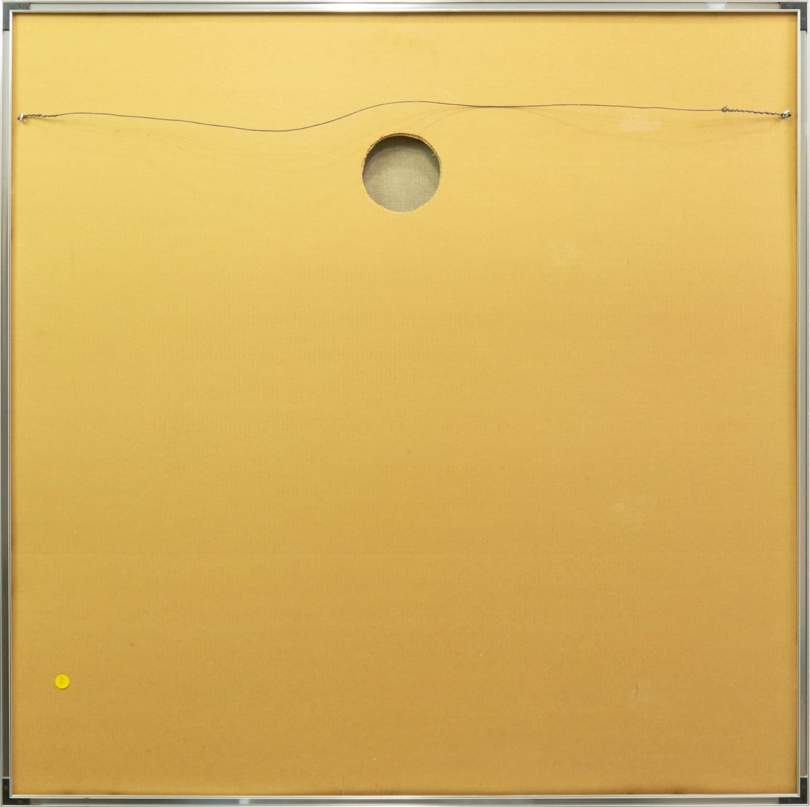 Richard Koslow - Untitled (Red Abstract) 1970s Signed Acrylic on Canvas Painting - Thumbnail 7