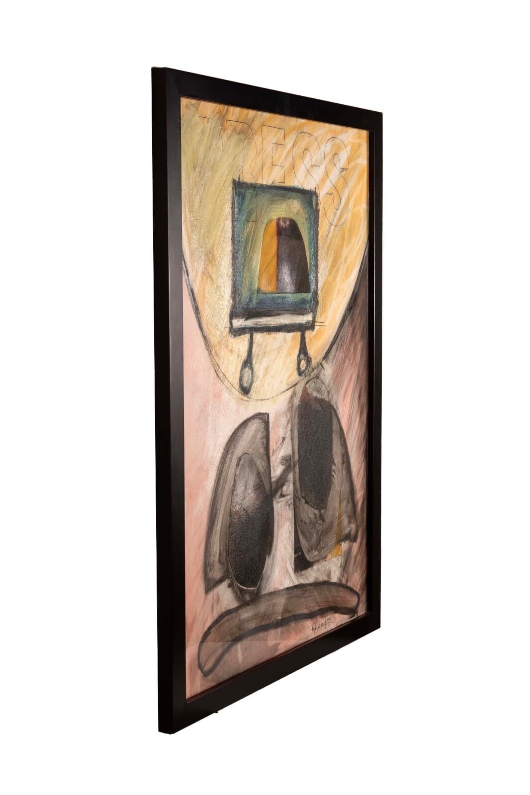 Ray Spave Press Signed Contemporary Abstract Mixed Media Painting on Paper - Thumbnail 13