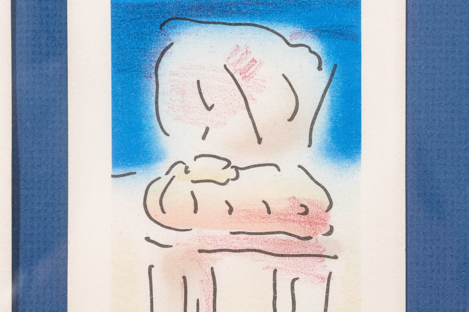 Peter Max New Chair & Old Chair 1981 Signed Lithograph in Color 31/280 & 44/280 - Thumbnail 4
