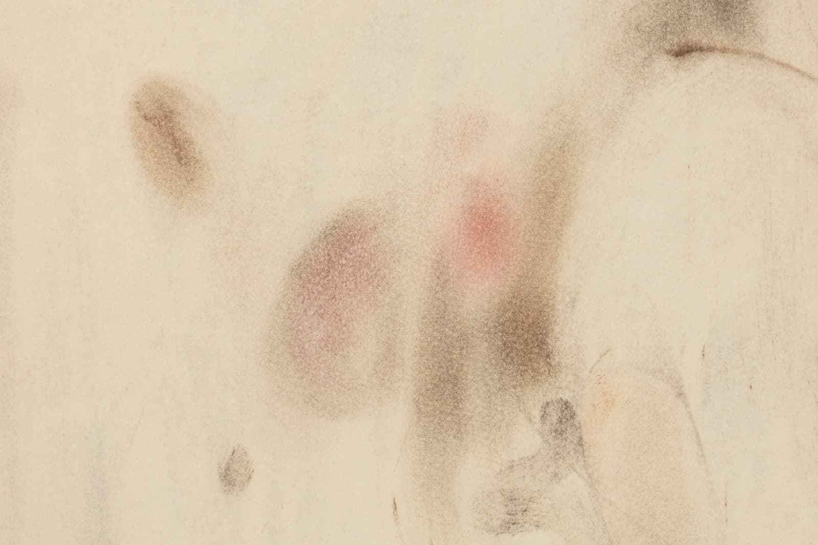 Richard Jerzy - Untitled (Female Nude) Signed Watercolor on Paper Framed - Thumbnail 6