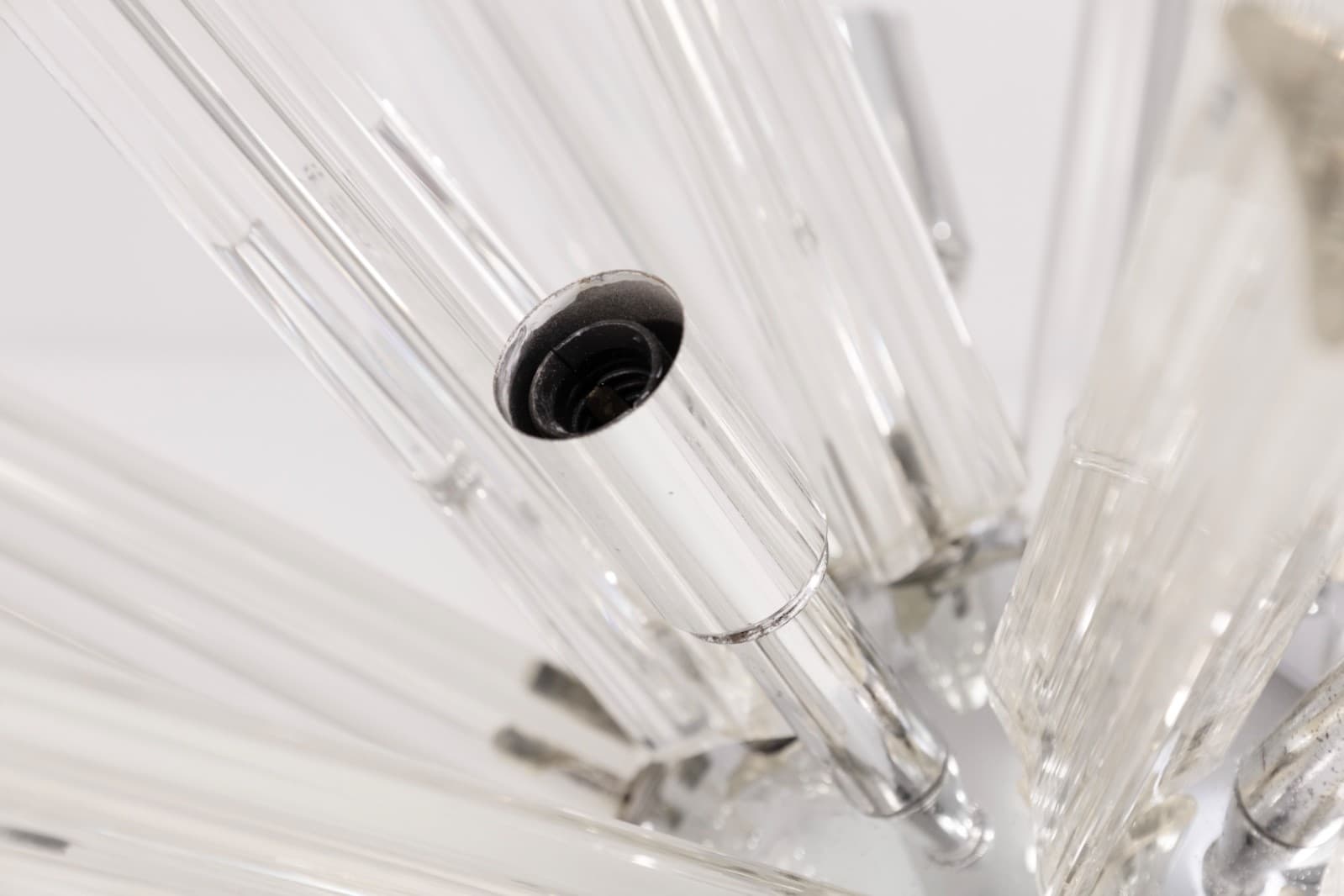 Mid Century Modernist Murano Glass Ceiling Light Fixture - Thumbnail 5