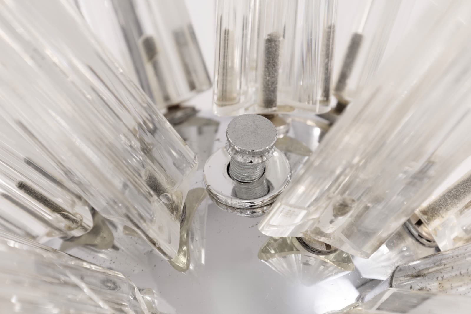 Mid Century Modernist Murano Glass Ceiling Light Fixture - Thumbnail 3