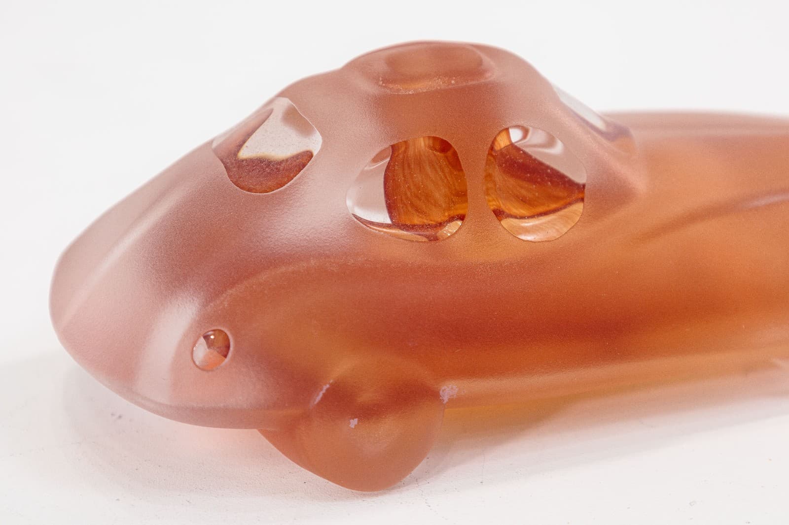 Olle Brozen for Kosta Boda Sweden Car-toon Series 2003/2004 Signed Art Glass - Thumbnail 4