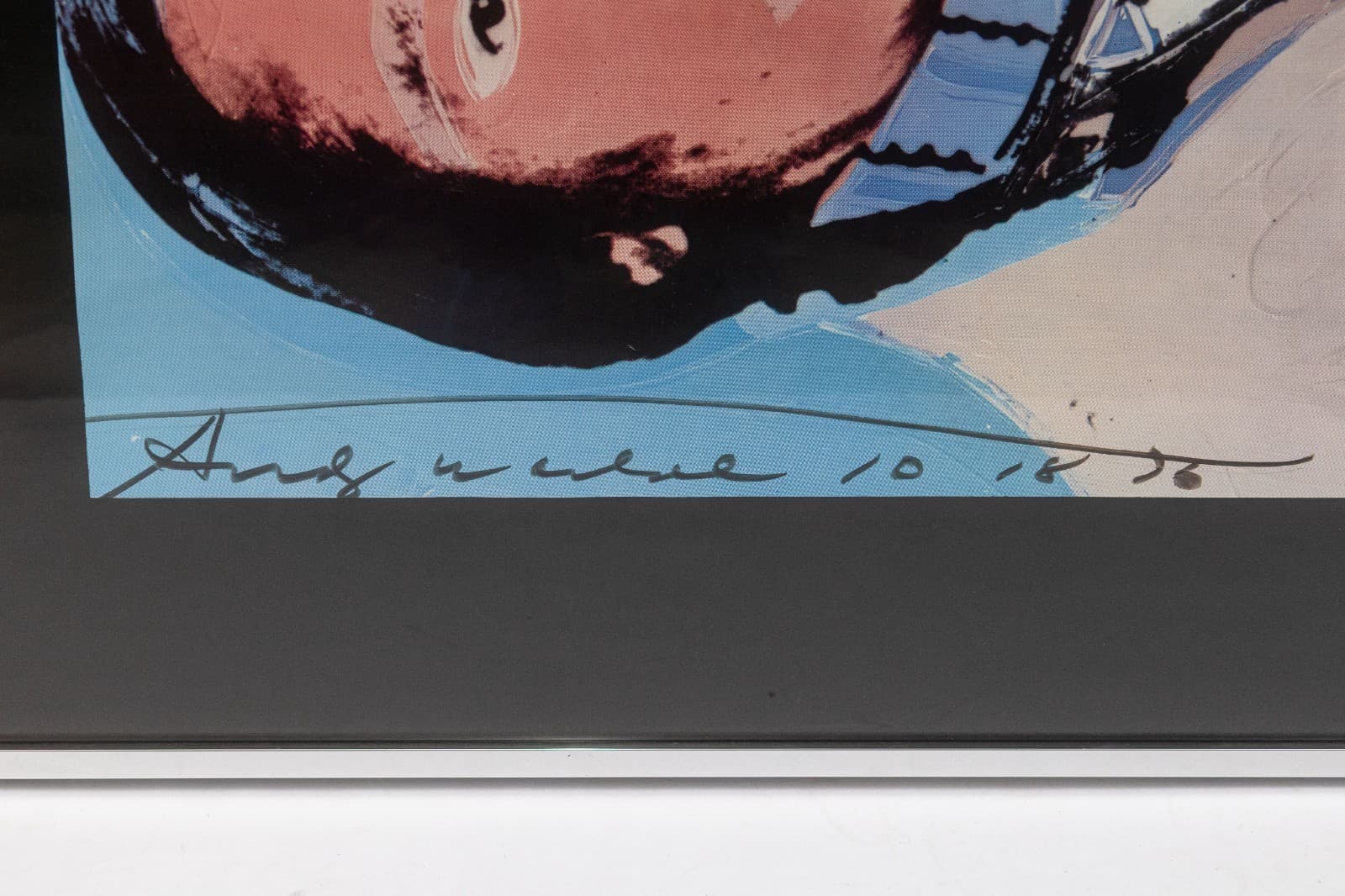 Andy Warhol The American Indian Series 1976 Signed Exhibition Poster Ace Gallery - Thumbnail 7