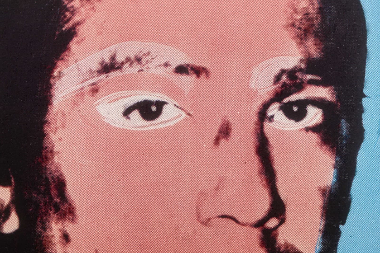 Andy Warhol The American Indian Series 1976 Signed Exhibition Poster Ace Gallery - Thumbnail 4