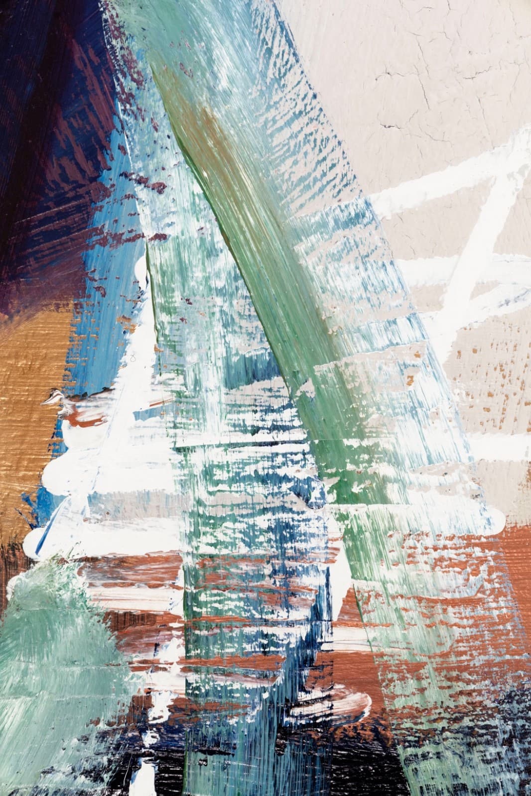 Bruce Conforti - Untitled (Abstract), c. 2010s Signed Abstract Acrylic on Paper - Thumbnail 5