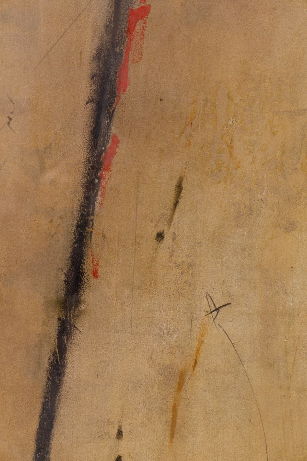 John Baughman - Kadesh I-15, 2002 Signed Contemporary Mixed-Media Paper Framed - Thumbnail 6