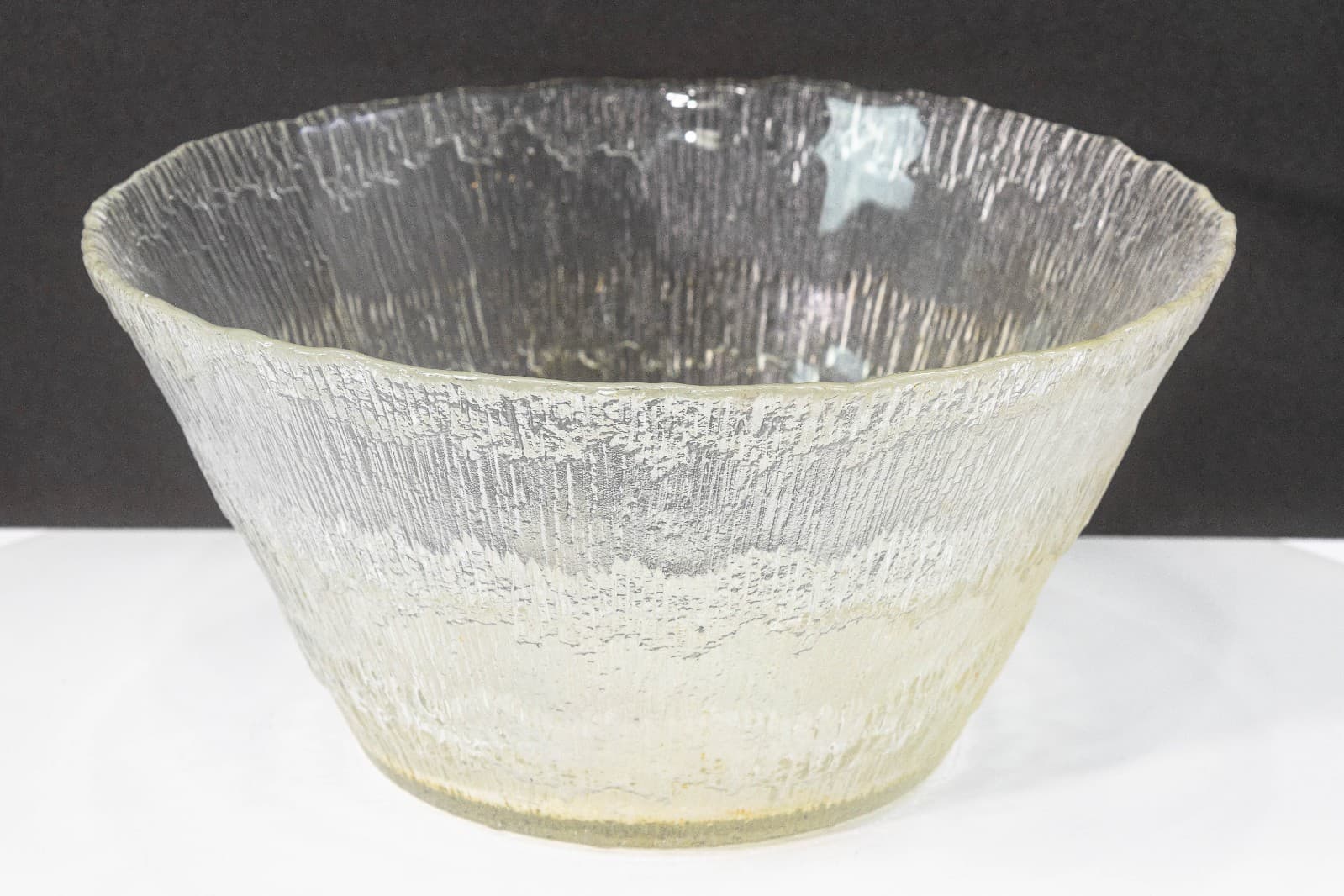Tapio Wirkkala for Iittala Solaris Bowl (model 2201-245) Art Glass Finland, c. 1 - Thumbnail 5