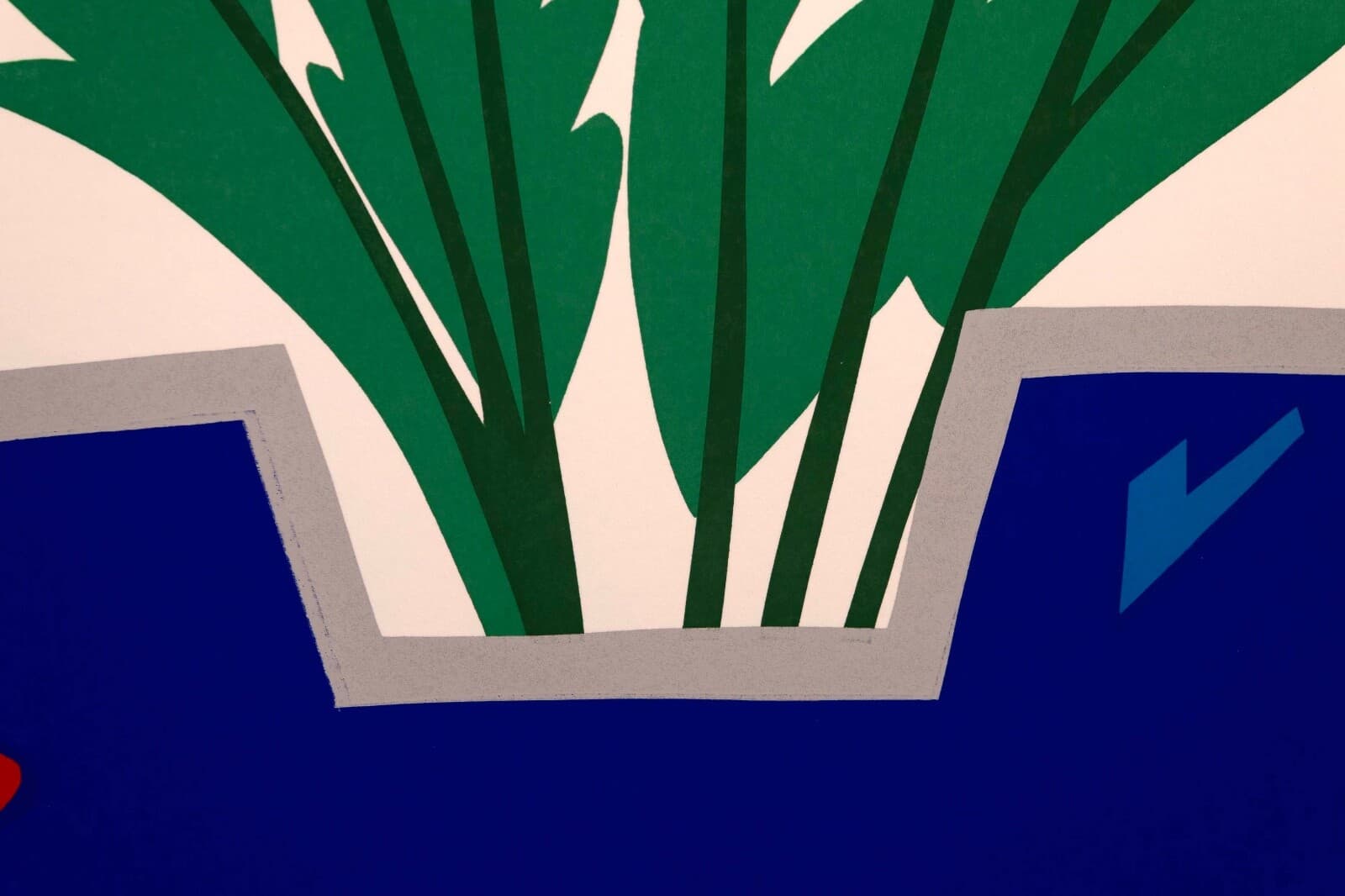 Daniel Gelakoska Mae’s Vase Contemporary Serigraph with Embossed Artist Seal - Thumbnail 5