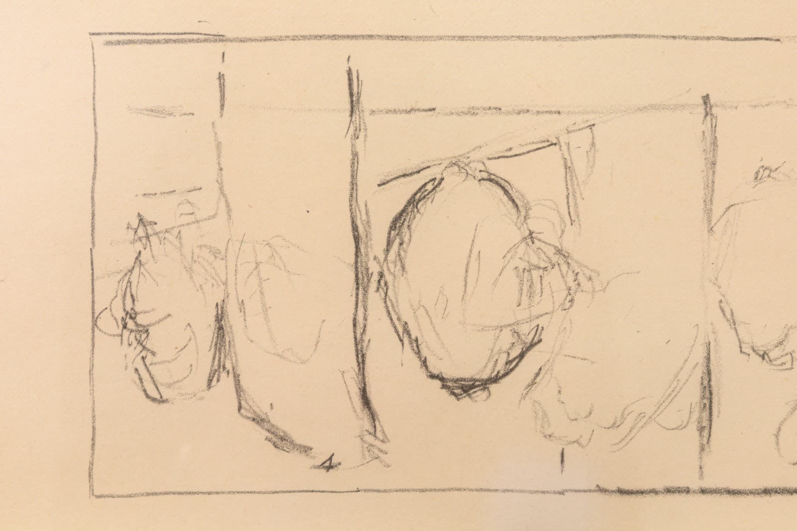Robert Motherwell Elegy Sketch 1977 Signed Lithograph on Paper 31/35 Framed - Thumbnail 2