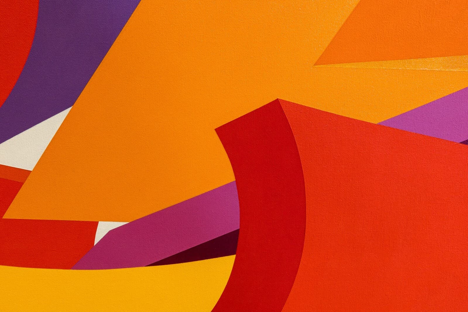 Jeff Kalban Signed Monumental Modern Abstract Acrylic Painting on Canvas 1996 - Thumbnail 6
