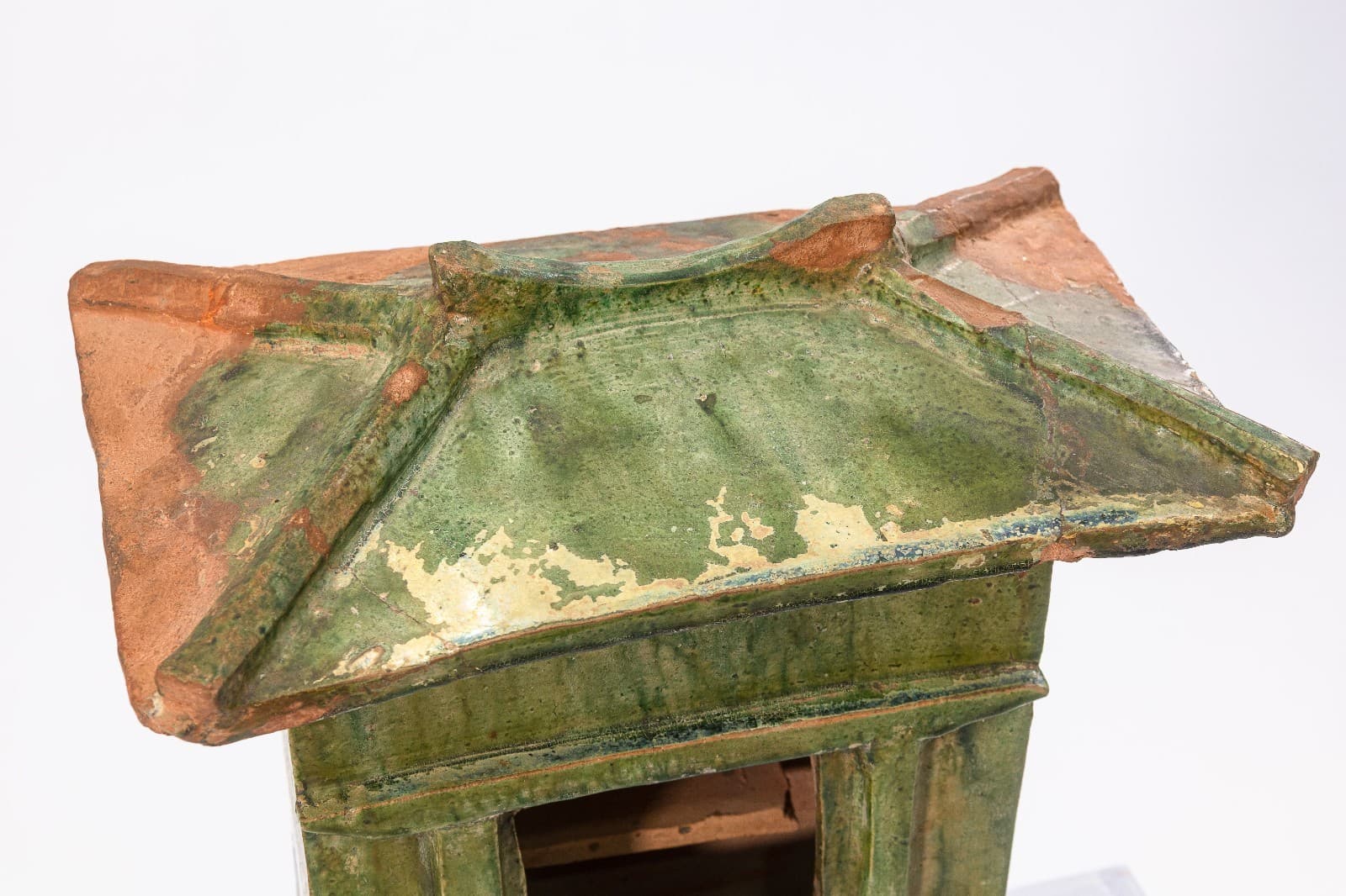 Han Dynasty Green Glazed House (Mingqi), Han Period, 220 CE - Thumbnail 3