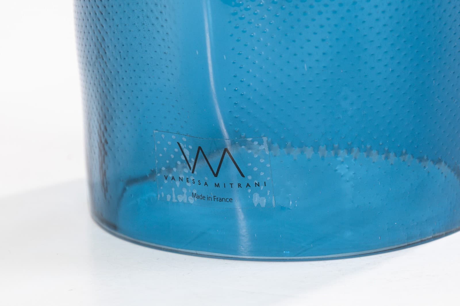 Vanessa Mitrani Roche Bobois Blue Head Hand-Blown Glass Contemporary Sculpture - Thumbnail 6