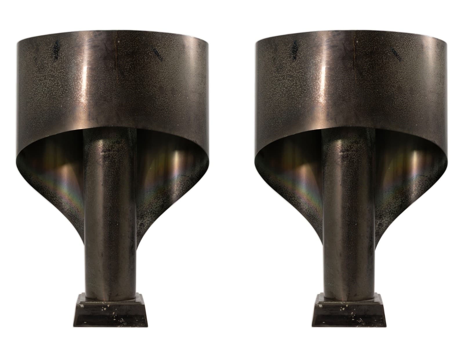 Pair of South Beach Lamps by Eichholz Inspired by Corsini Wiskemann
