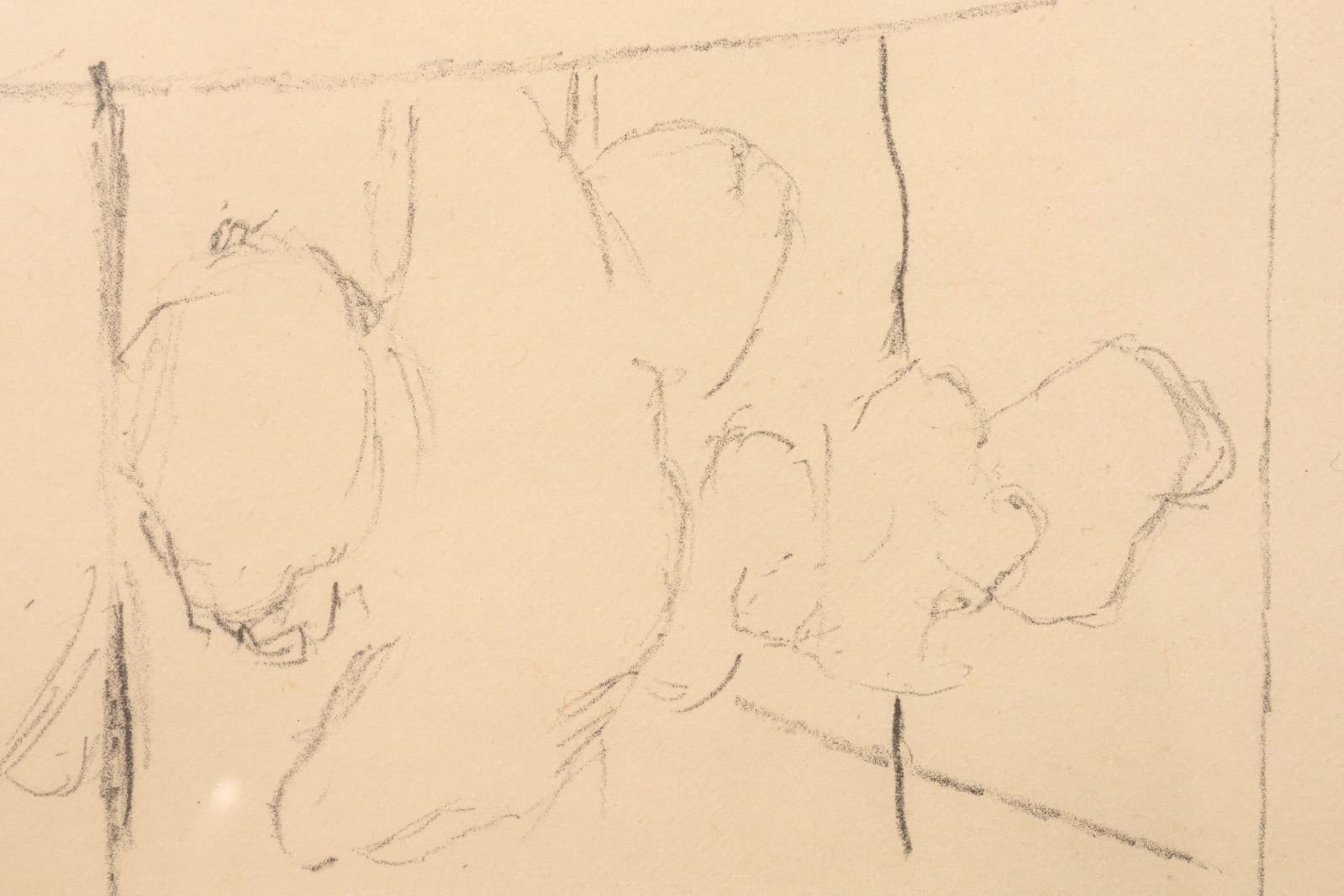 Robert Motherwell Elegy Sketch 1977 Signed Lithograph on Paper 31/35 Framed - Thumbnail 3