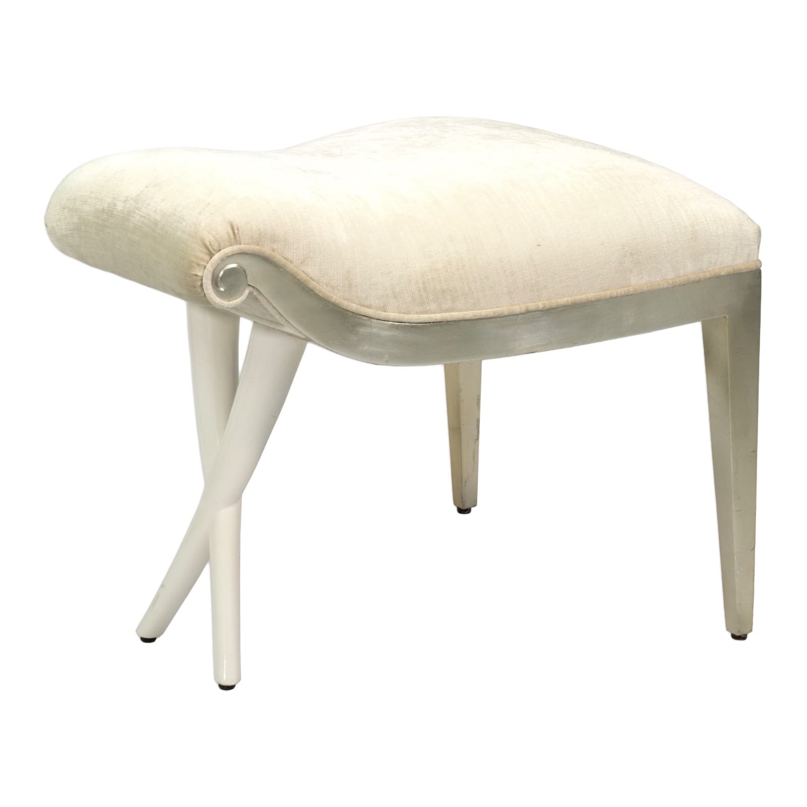 Christopher Guy Ferragamo Crossed Leg Vanity Stool - Thumbnail 3