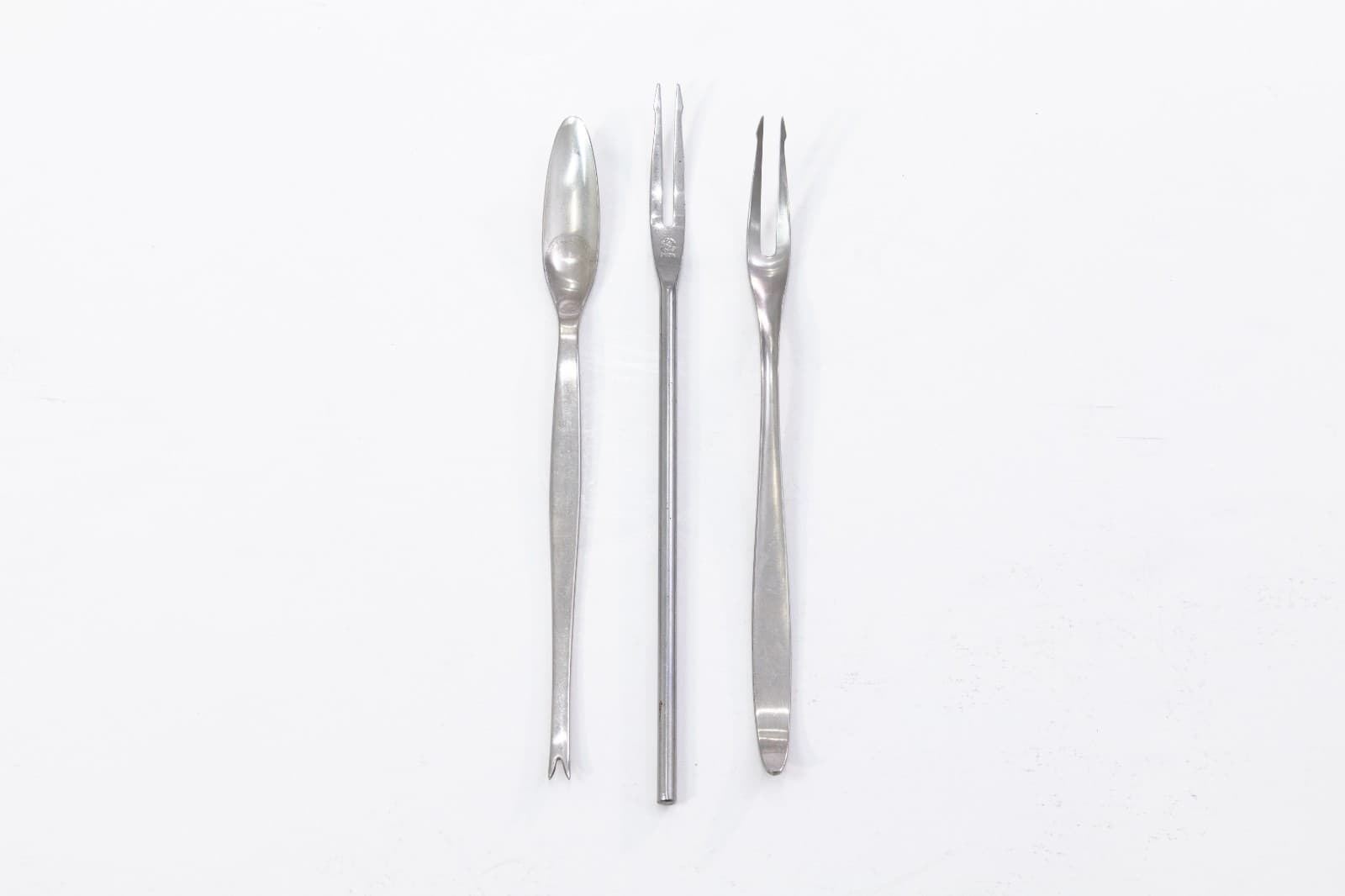 108 Piece C. Hugo Pott Rostfrei Solingen German Service for 12 Flatware Set - Thumbnail 5