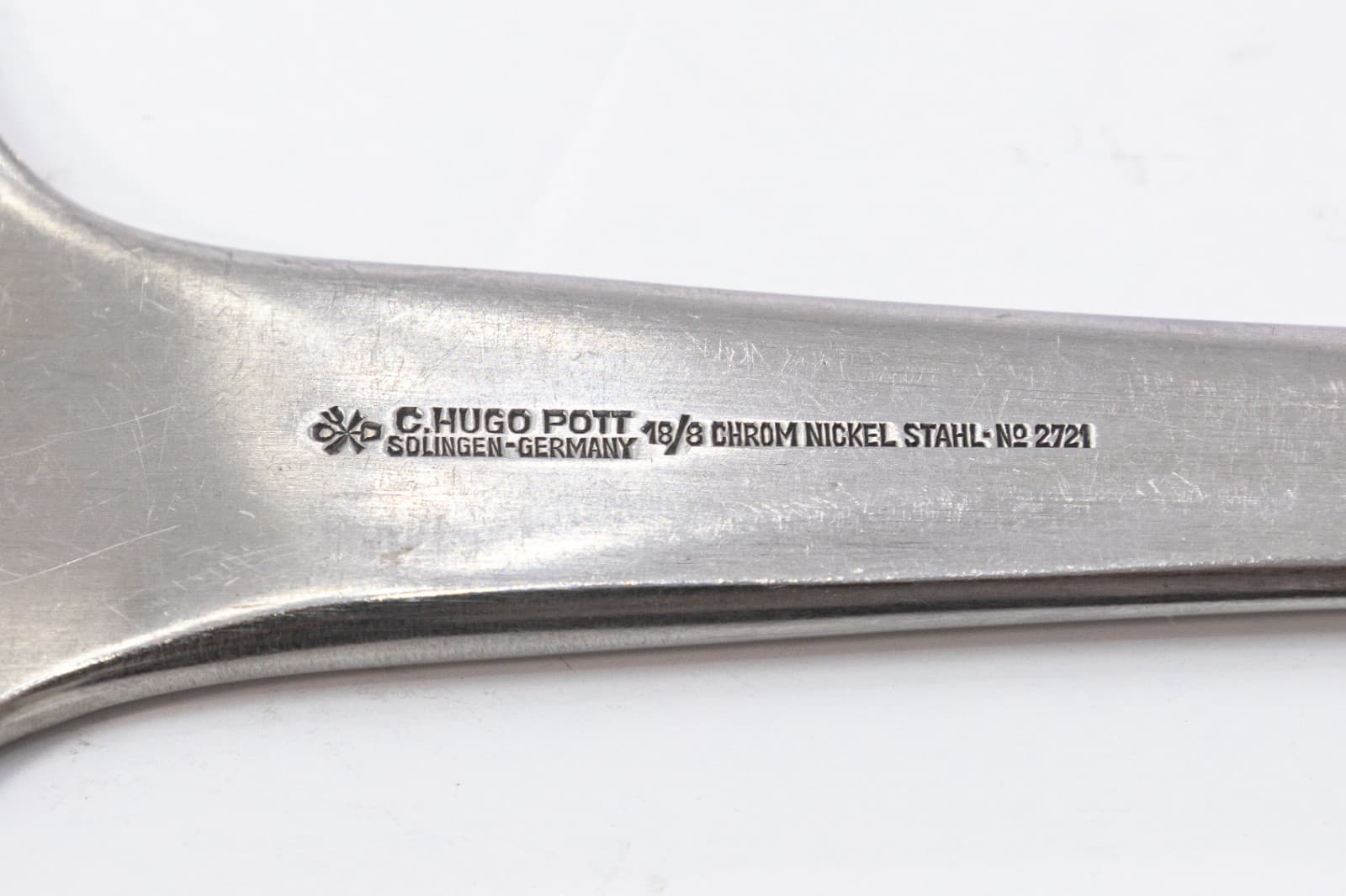 108 Piece C. Hugo Pott Rostfrei Solingen German Service for 12 Flatware Set - Thumbnail 7