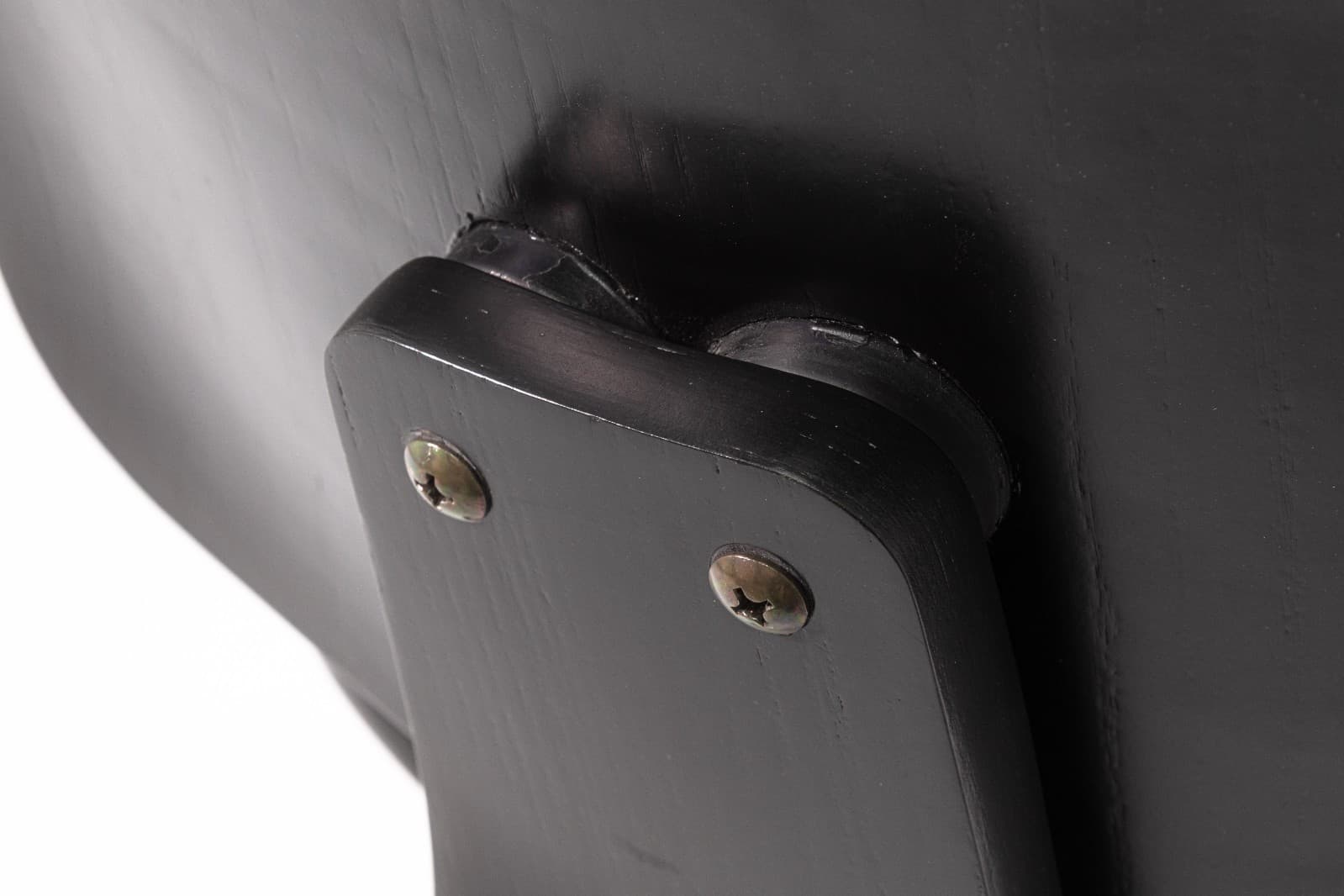 Charles & Ray Eames for Herman Miller DCW Chair Black Finish c. 2000s MCM - Thumbnail 8