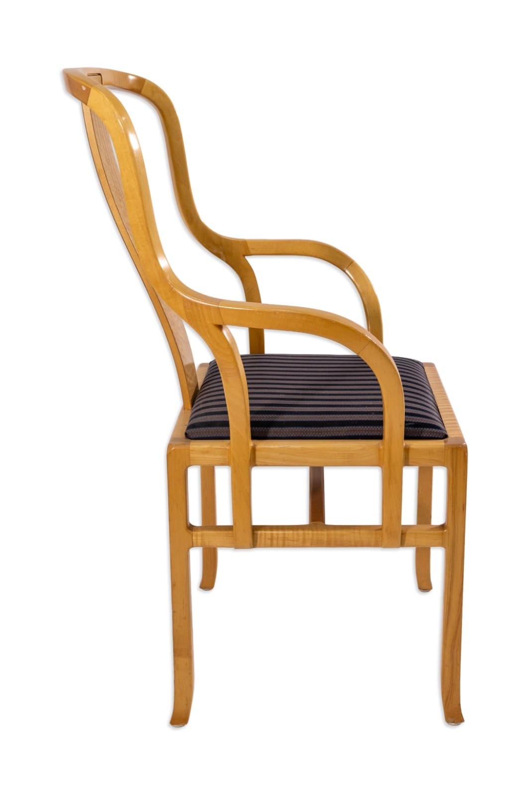 Set Of 6 Michael Taylor For Baker Furniture Wooden Armchairs - Thumbnail 4