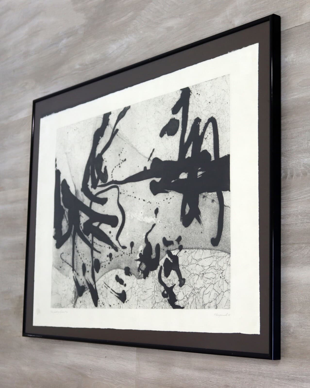 L Campernol The Grinding Cans Black & White Modern Serigraph Print 4/10 - Thumbnail 7
