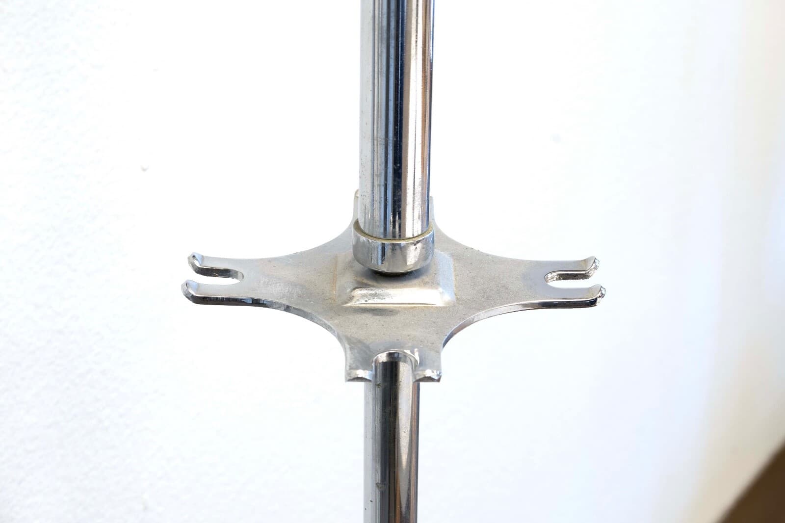 Art Deco Set of 4 Chrome Fireplace Tools Shovel, Broom, Tongs, and Poker - Thumbnail 8