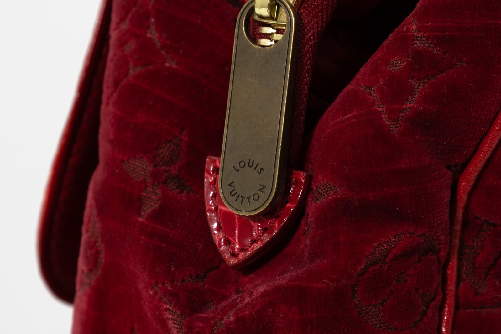 Selma Blair, Louis Vuitton Gracie MM Bag Red Monogram + Selma Autographed - Thumbnail 7