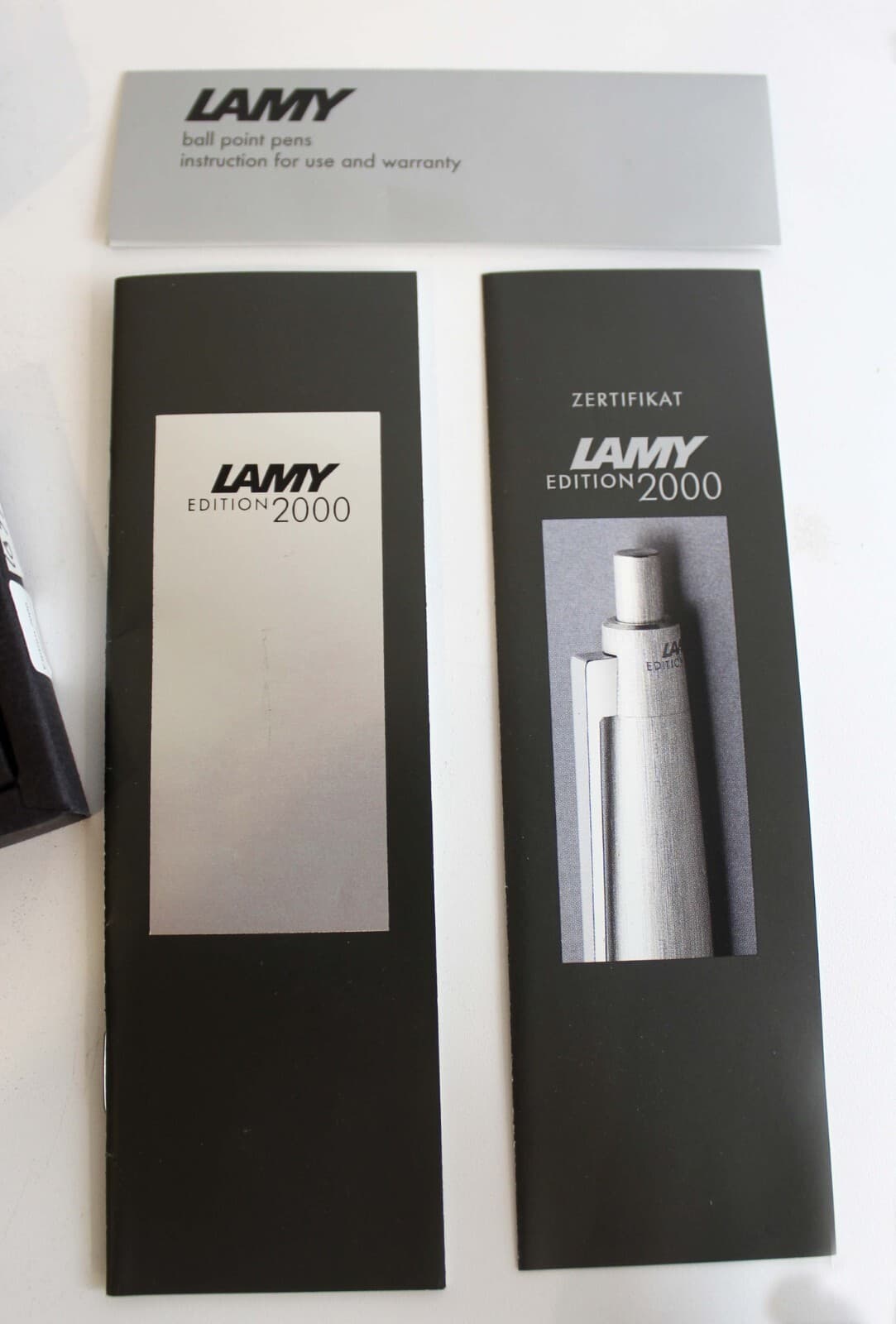 Lamy Edition 2000 Ballpoint Zertifikat Stainless Steel No 03929 - Thumbnail 7