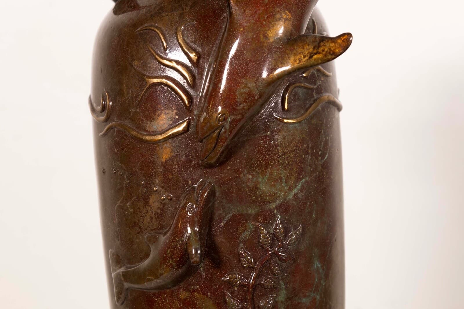 Joseph Quillian Mystic Encounter Signed Contemporary Studio Bronze Sculpture - Thumbnail 5