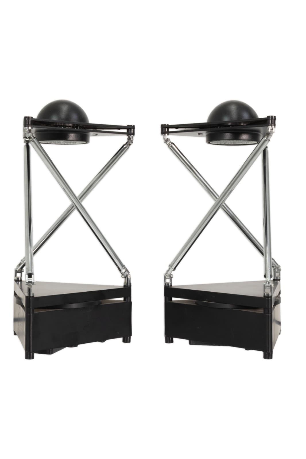 Pair Of 1980s Italian Kandido Table Lamps by F.A. Porsche for Luci Italia