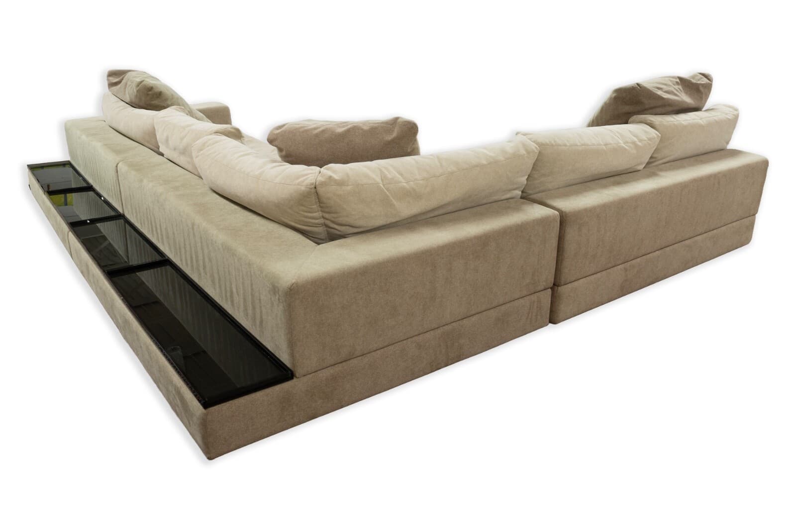 Contemporary Modern Arketipo Large L Shape 3 Piece Sectional Sofa Italy 1990s - Thumbnail 3