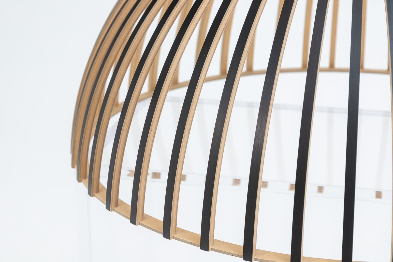 Victo 4250 by Secto Design Contemporary Scandinavian Hanging Wood Light Fixture - Thumbnail 4